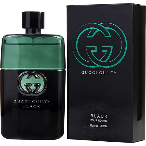 gucci guilty black pour homme aftershave 3.4|gucci guilty pour homme men.